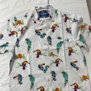 Chubbies Men's Button Down Shirt Short Sleeve